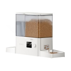 Rojeco naujas 2 viename naminių gyvūnėlių vandens fontanas ir tiektuvas su WiFi (baltas)