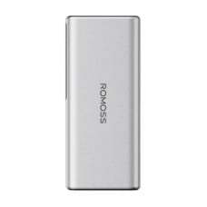 Romoss PPU10 10000mAh 130W Powerbank (sidabrinis)