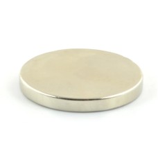 Round neodymium magnet - 40x5mm
