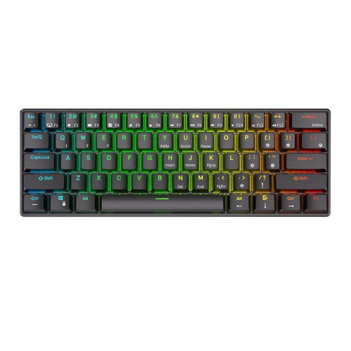 Royal Kludge RK61 RGB mechanical keyboard, brown switch (black) (QWERTY) Royal Kludge RK61 RGB mechanical keyboard, brown switch (black) (QWERTY)