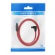 Vention SATA 3.0 kabelis 0.5m - Raudonas