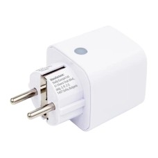Shelly Plug M Gen3 Wi-Fi Smart Outlet (White)