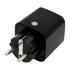 Shelly Plug M Gen3 Matter 13A išmanusis lizdas, juodas