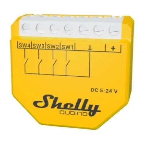 SHELLY Wave i4 nuolatinės srovės jungiklis SHELLY Wave i4 nuolatinės srovės jungiklis
