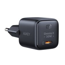 Wall Charger Aukey PA-B1L.USB-C, 30W (black)