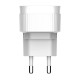 Sieninis įkroviklis LDNIO A201 2USB + MicroUSB laidas