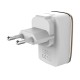 Sieninis įkroviklis LDNIO A2204 2USB + Micro USB laidas