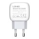 Sieninis įkroviklis LDNIO A2313C USB, USB-C + USB-C - USB-C laidas