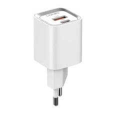 Wall charger LDNIO A2318C USB USB-C 20W + USB-C cable - White