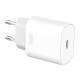 Wall Charger with + USB-C Cable XO L91EU 25W (white)