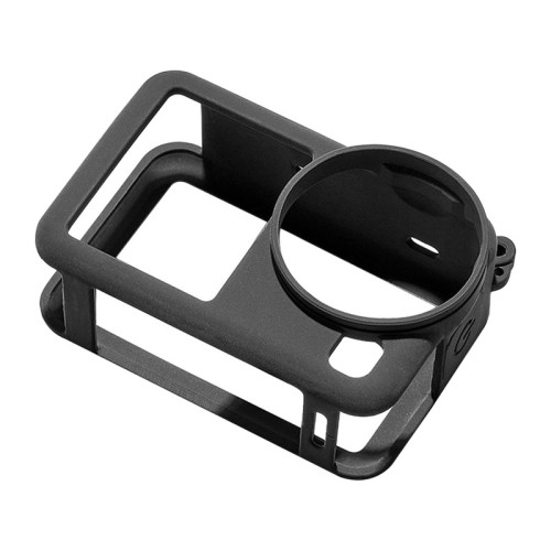 Silikoninis apsauginis dėklas Puluz su dirželiu, skirtas DJI Osmo Action 6 Silikoninis apsauginis dėklas Puluz su dirželiu, skirtas DJI Osmo Action 6