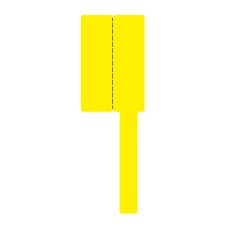 Šiluminės etiketės Niimbot lipdukai 25x38+40 mm - 90 vnt Geltona