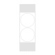 Thermal labels Niimbot stickers  T 14x28mm 220 psc (White Round)