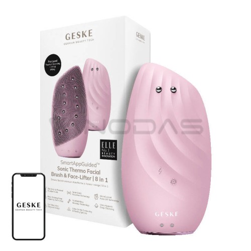 Sonic Thermo Facial Brush & Face-Lifter 8in1 Geske with APP (pink)  Sonic Thermo Facial Brush & Face-Lifter 8in1 Geske with APP (pink)