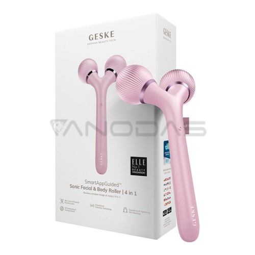 Sonic Facial & Body Roller 4in1 Geske with APP (pink)  Sonic Facial & Body Roller 4in1 Geske with APP (pink)