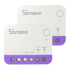 Sonoff MINI-RBS išmanusis mini žaliuzių jungiklis su WiFi (2 vnt.)