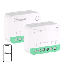 SONOFF MINIR4M (Extreme) Matter jungiklis, 2 vnt, pakuotėje