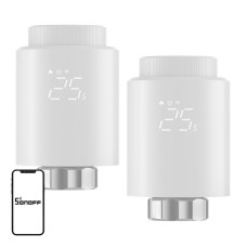SONOFF ZigBee TRVZB Thermostatic Head, 2-Pack