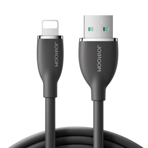 Spalvingas 3A USB į Lightning laidas SA29-AL3 / 3A / 1.2m (juodas) Spalvingas 3A USB į Lightning laidas SA29-AL3 / 3A / 1.2m (juodas)