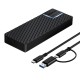SSD korpusas MOKiN USB4 40Gbps M.2 NVMe (juodas)