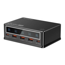 Stalinis įkroviklis Blitzwolf BW-i9 110W PD 3xUSB-A, 2xUSB-C (juodas)
