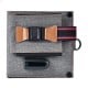 Sulankstomas saulės įkroviklis Choetech SC004 14W, 1xUSB (pilkas)