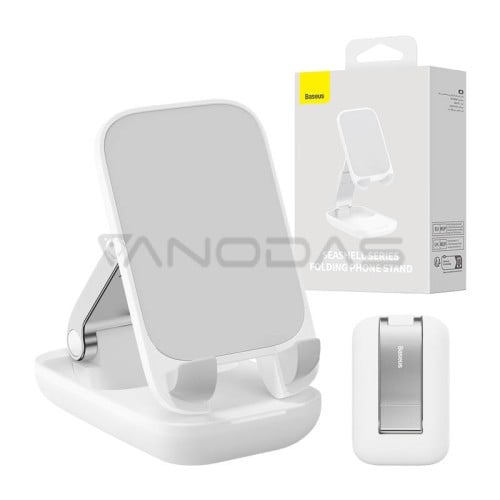 Folding Phone Stand Baseus (white)  Folding Phone Stand Baseus (white)
