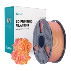Sunlu PLA+ Silk Dual Color Filament (Pink and Gold)