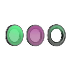 Sunnylife 1/4 inch lens filters 3pcs – Black Mist + CPL + ND16 for Osmo Nano