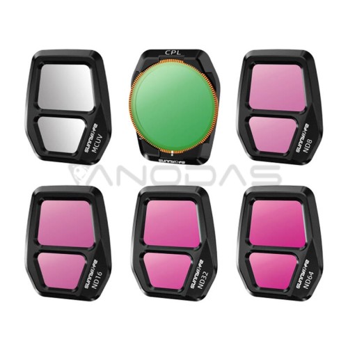 Sunnylife A3S-FI929 6pcs Mix filter set for AIR 3S  Sunnylife A3S-FI929 6pcs Mix filter set for AIR 3S
