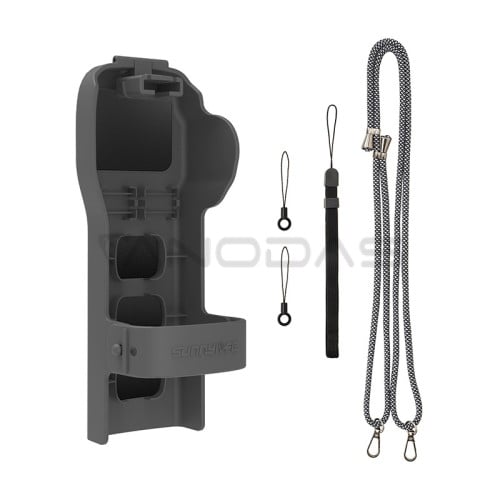 Sunnylife protective case with strap and lanyard for Osmo Pocket 3 (gray)  Sunnylife protective case with strap and lanyard for Osmo Pocket 3 (gray)