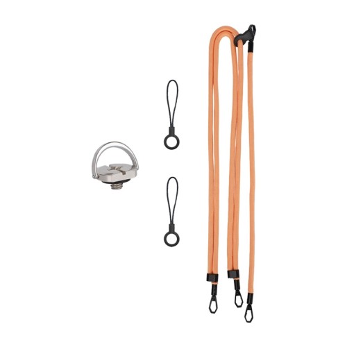 Sunnylife GS022 daugiafunkcis kaklo dirželis, skirtas Pocket 3 (oranžinis) Sunnylife GS022 daugiafunkcis kaklo dirželis, skirtas Pocket 3 (oranžinis)