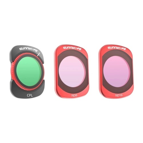 Sunnylife Pocket 4/3 ND8/16 CPL/ND Filter Set Sunnylife Pocket 4/3 ND8/16 CPL/ND Filter Set