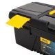Tool box Deli Tools EDL432412, 305 x 130 x 105 yellow-black 