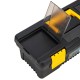 Tool box Deli Tools EDL432412, 305 x 130 x 105 yellow-black 