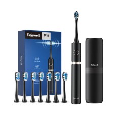 FairyWill electric toothbrush with head set and case FW-P11 - Black