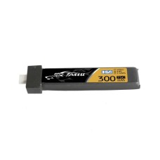 Tattu LiPo 300mAh 3.8V 75C 1S1P HV BT2.0.5 akumuliatorius - 5vnt