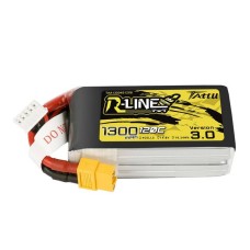 Battery Tattu R -Line 3.0 version 1300mAh 14.8V 120C 4S1P XT60