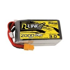 Tattu R-Line Version 3.0 battery 2000mAh 14.8V 120C 4S1P XT60