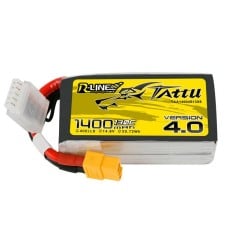 Tattu R-Line 4.0 1400mAh 14.8V 130C 4S1P XT60 battery