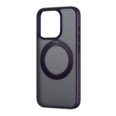 Telefono dėklas Baseus SkyRing Magnetic su stovu iP 14 Pro Max + grūdintas stiklas ir valymo rinkinys (violetinė)