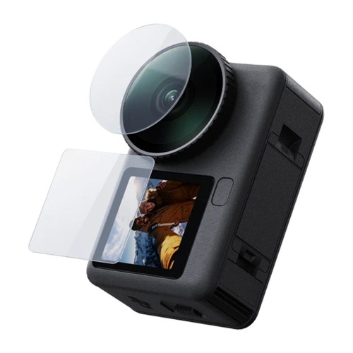 Telesin tempered glass set for DJI Osmo Action 6 ( 2x Lens + screen) Telesin tempered glass set for DJI Osmo Action 6 ( 2x Lens + screen)