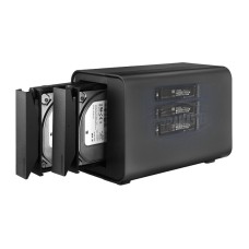 TERRAMASTER D5 hibridinis 5 skyrių DAS korpusas