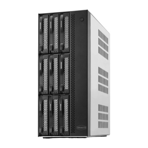 TERRAMASTER T9-500 Pro NAS failų serveris: Intel Core i7-1255U, 16 GB RAM, 9 lizdai TERRAMASTER T9-500 Pro NAS failų serveris: Intel Core i7-1255U, 16 GB RAM, 9 lizdai