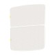 Sunshade for Tesla Model Y Baseus T-Space Series - double layer (white)