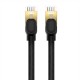 Network cable cat.8 Baseus Ethernet RJ45, 40Gbps, 0.5m (black)