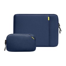 TOMTOC Defender-A13 Laptop Sleeve + 14" Case Set (Navy Blue)