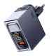 Toocki Charger 2C+A, GaN 100W (pilka)