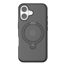 Torras Ostand Spin Case for iPhone 16 (Black)