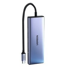 UGREEN 9-in-1 CM490 Hub USB-C, 2x USB-A 3.0, USB-A 2.0, 2x HDMI 4K/60Hz, SD/TF, RJ45 Adapter